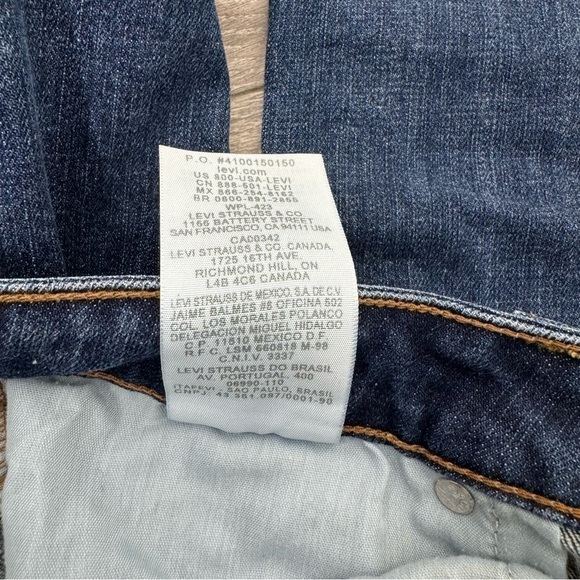 Levi’s 515 Boot Cut Medium Wash Denim Blue Jeans Size 8M Womens - Picture 7 of 12